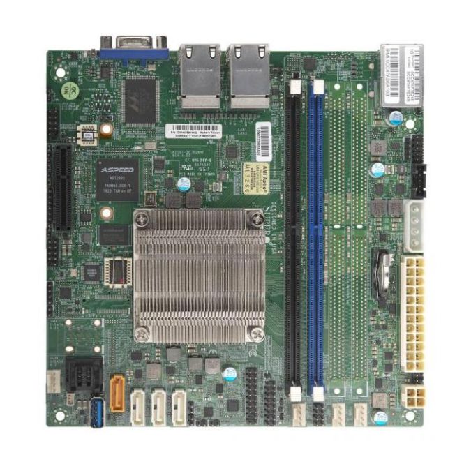 Supermicro A2SDI-2C-HLN4F Motherboard mini-ATX with Intel Atom Processor C3338...