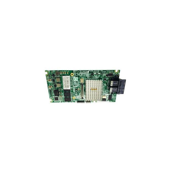 Supermicro 8-Port SAS3 12Gb/s Gen3 PCIe x8 Hardware RAID 0, 1, 5, 6, 10, 50 & 60, LSI...