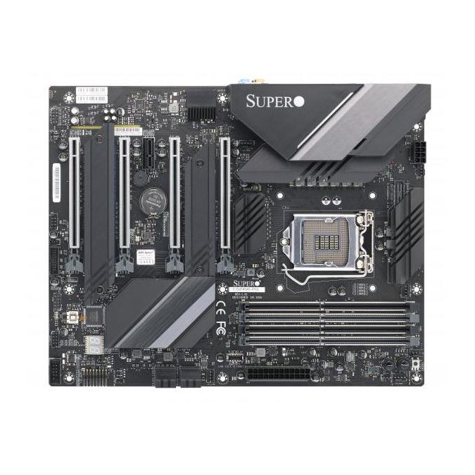 Supermicro C9Z490-PGW Motherboard ATX Single Socket LGA-1200 (Socket H5) Intel...