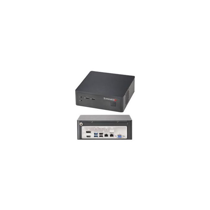 Supermicro CSE-101i Mini-ITX Chassis for Intel Core or Atom, NO Power Supply, Optional...