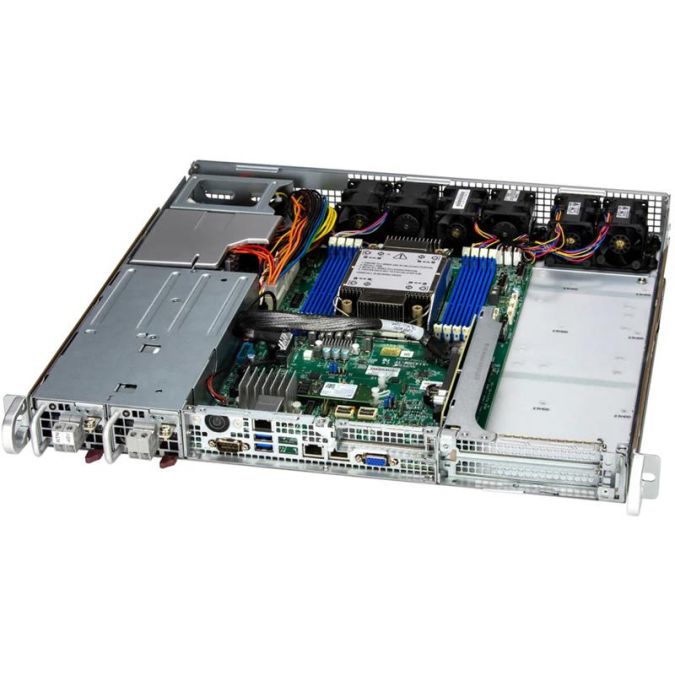 Supermicro SYS-112B-FDWR IoT 1U Barebone Single Intel Xeon 6700/6500 Series Processors...