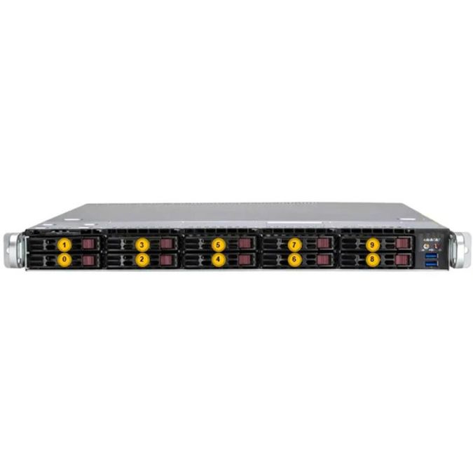 Supermicro SYS-112B-WR WIO 1U Barebone Single Intel Xeon 6700/6500 Series Processors...