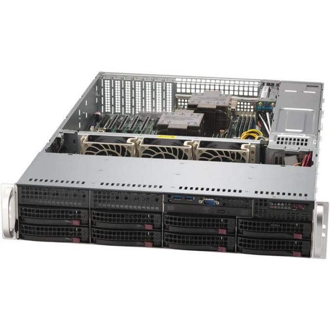Supermicro SYS-622B-TRT Mainstream 2U Barebone Dual Intel Xeon 6700/6500 Series...