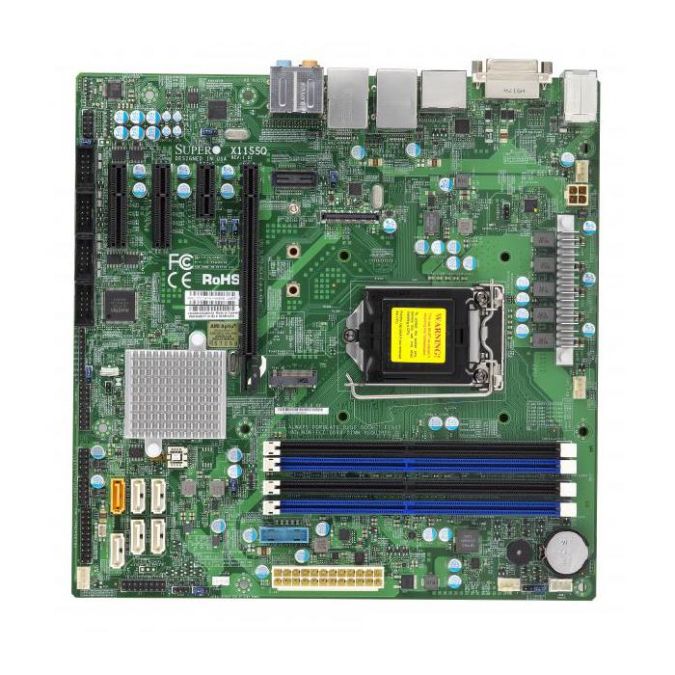 Supermicro X11SSQ Motherboard micro-ATX Socket H4 (LGA 1151) for Intel 6th Gen Core...