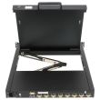 Kinan 19 Console KVM-1708 LED 17 TFT 1U ENG 8 Port Switch - KVM-1708A