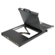 Kinan 19 Console KVM-1708 LED 17 TFT 1U ENG 8 Port Switch - KVM-1708A