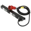 HP Basic Modular PDU G2 16A 3P+N+PE - 6x C19 11kVA - P9Q57A w/ 1U Front Brackets