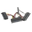 Dell SAS cable 1x SFF-8087 2x SFF-8482 1x SATA Power 40cm - T3F4V