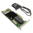 Adaptec RAID controller 4CH 1GB SAS SATA 6G PCI-E LP - ASR-71605