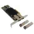 HP FC Controller LPE12002 82E 2-Port 2x 8Gbps SFP FC PCI-E - 489193-001 AJ763A