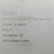 Intel CPU Socket 2011-3 6-Core Xeon E5-2643 v3 3.4GHz 20M 9.6GT/s - SR204