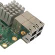 Supermicro Network Adapter 4Port 10GbaseT 2U Ultra Riser - AOC-2UR6-i4XT