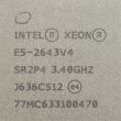 Intel CPU Socket 2011-3 6-Core Xeon E5-2643 v4 3.4GHz 20M 9.6GT/s - SR2P4