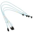 Supermicro SATA cable 4x SATA - CBL-0180L-01 NEW