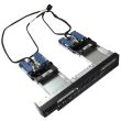 HP Front Panel HDD Cage w/ 2x Backplane Cable BL660c Gen8 - 683799-001