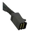 LSI SAS cable SFF-8643 - SFF-8643 80cm SA-4343TX-0.8M-N2