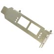 Half Height Bracket QLE2662 Adapter Dual Port - HD8320603-00