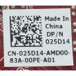 Dell AMD graphics card FirePro W4100 2GB 4x Mini DP PCI-E - 25D14