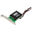 LSI BBU Battery Backup Unit 24cm Cable and PCI Holder - 49571-13