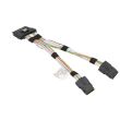 HPE SAS Cable Apollo 4500 Gen9 Mini SAS x4 to x4 port 1A 1B 798880-001