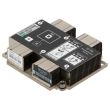 HPE Heatsink Standard narrow pitch rear CPU XL230k Gen10 868261-001
