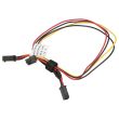 Fujitsu power cable 1x 4pin 2x 4-pin socket 42cm - T26139-Y3959-V307