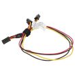 Fujitsu power cable 1x 4pin 2x 4-pin socket 42cm - T26139-Y3959-V307