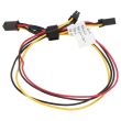 Fujitsu power cable 1x 4pin 2x 4-pin socket 42cm - T26139-Y3959-V307