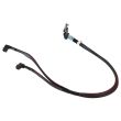 Dell Compatible SAS Backplane Cable 2x Mini SAS 8643 Perc R740 N7HT1 NEW BULK