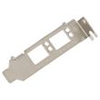 Half Height Bracket LPe12002 LPe16002 Dual Port - 9827-0016