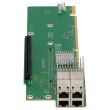 Supermicro Network Adapter 4Port 10GbaseT 2U Ultra Riser - AOC-2UR66-i4XTF