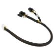 Dell compatible GPU Power Splitter Cable 8-pin to 1x 6-pin 1x 6+2-pin - 9H6FV