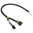 Dell compatible GPU Power Splitter Cable 8-pin to 1x 6-pin 1x 6+2-pin - 9H6FV