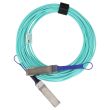 Mellanox Active Optical Cable 100Gb QSFP28 MMF InfiniBand EDR 15m - MFA1A00-E015