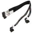 Cisco SAS cable 2x SFF-8643 double to 4x SFF-8643 650.00V1D.0001 RHS72-0803AX3