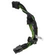SuperMicro GPU Power Cable 20cm 8-pin to 2x 6+2-pin - CBL-PWEX-0694