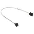 Supermicro SATA-Kabel Straight to Right Angle 29cm - CBL-SAST-0538 NEU
