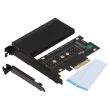 ICY BOX PCIe extension card for M.2 M-key NVMe SSD PCIe 4.0 x4 IB-PCI208-HS NEU