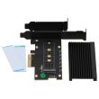 ICY BOX PCIe extension card for M.2 M-key NVMe SSD PCIe 4.0 x4 IB-PCI208-HS NEU