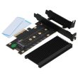 ICY BOX PCIe extension card for M.2 M-key NVMe SSD PCIe 4.0 x4 IB-PCI208-HS NEU