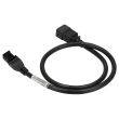 HPE SDG300 - C20 250V 16Amp Black 1m Jumper Cord - P24675-B21