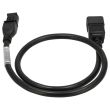 HPE SDG300 - C20 250V 16Amp Black 1m Jumper Cord - P24675-B21