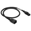 HPE SDG300 - C20 250V 16Amp Black 1m Jumper Cord - P24675-B21