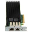 Silicom 2-Port 10GbE PCIe x8 Bypass Server Adapter X450 Based LP - PE210G2BPI40-T-SD-BC7A