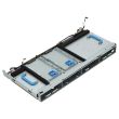 Quanta 4x 3.5/2.5 + 2x 2.5 SAS/SATA rear backplane cage D52BM-2U - 32S5BHB0090