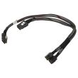 Dell 2x SFF-8087 to 2x HD SFF-8643 SAS cable 40cm - X2N98 0X2N98
