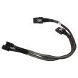Dell 2x SFF-8087 to 2x HD SFF-8643 SAS cable 40cm - X2N98 0X2N98