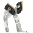 HPE SAS Cable Slim SAS SFF-8654 8i - Riser to Bay 2 Port 1-2 - 869814-001 875092-001