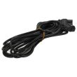 Mains cable IEC320 C14-C15 5m