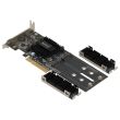 Synology PCIe SSD adapter card Dual M.2 PCIe 2.0 x8 - M2D18